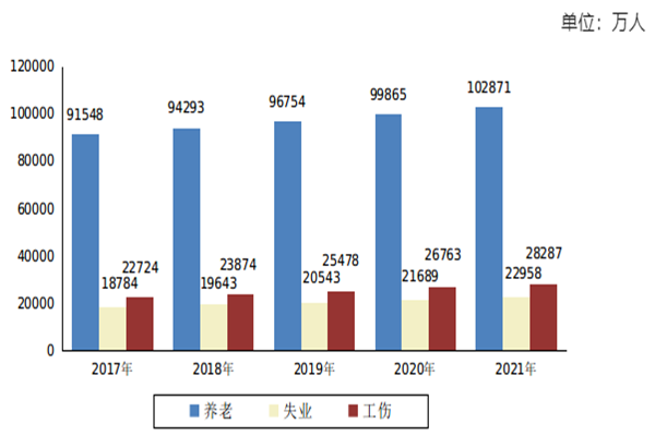 2022我國社會保險發展現狀分析，中國社會保險參保人數一覽