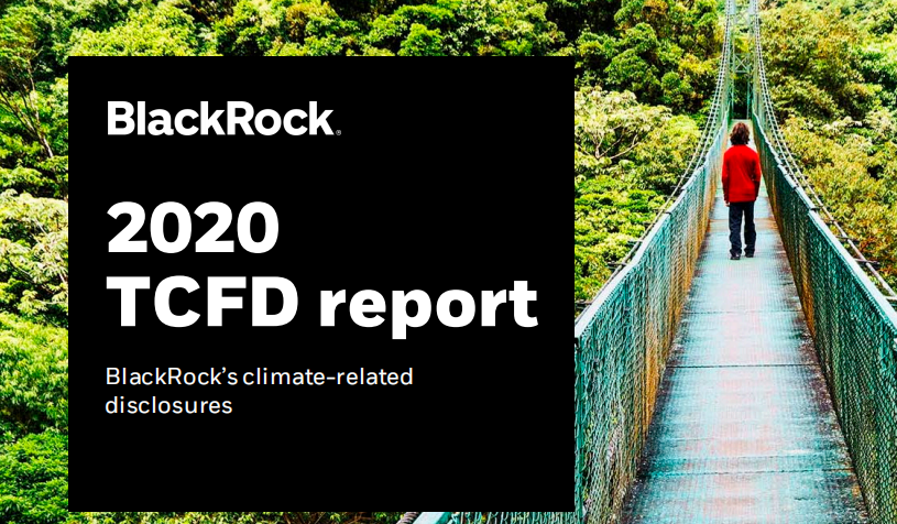 貝萊德：公司2020年氣候相關財務信息披露工作組報告