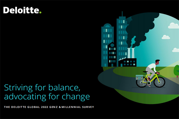 德勤(Deloitte)：2022年全球Z世代及千禧一代調查報告-力求平衡，倡導變革.pdf(附下載)