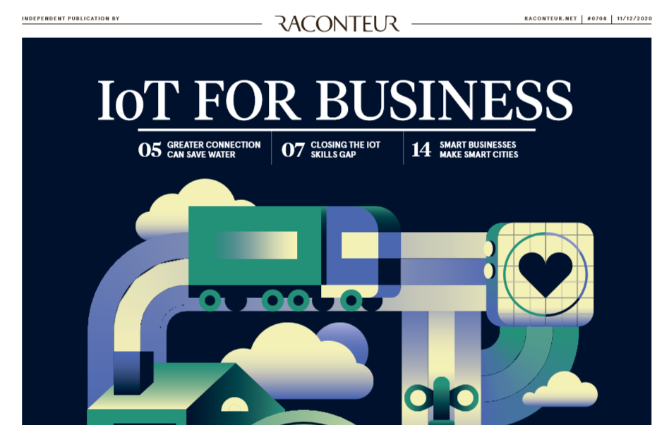Raconteur：2020年英國商業物聯網發展報告