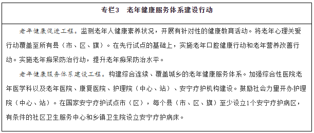 《“十四五”國家老齡事業發展和養老服務體系規劃》具體內容 《“十四五”國家老齡事業發展和養老服務體系規劃》具體內容