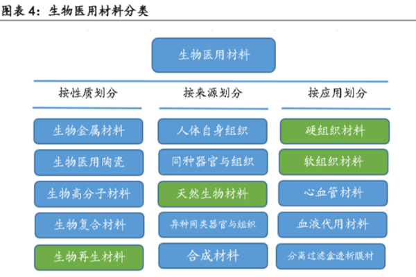 生物材料的分類 生物材料的分類